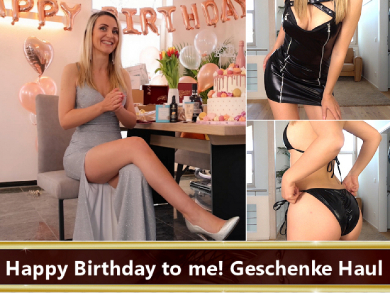 Happy Birthday to me! Geschenke Haul