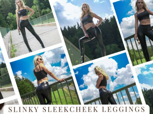 Slinky Sleekcheek Wetlook Leggings