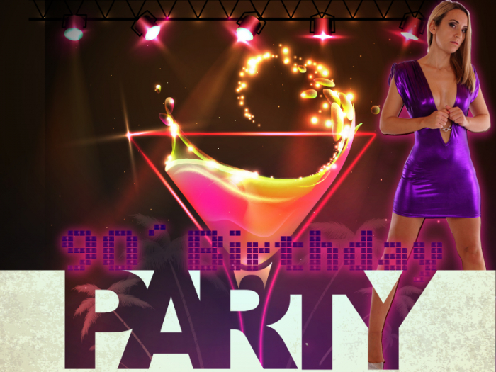 90s Birthday Houseparty Pot