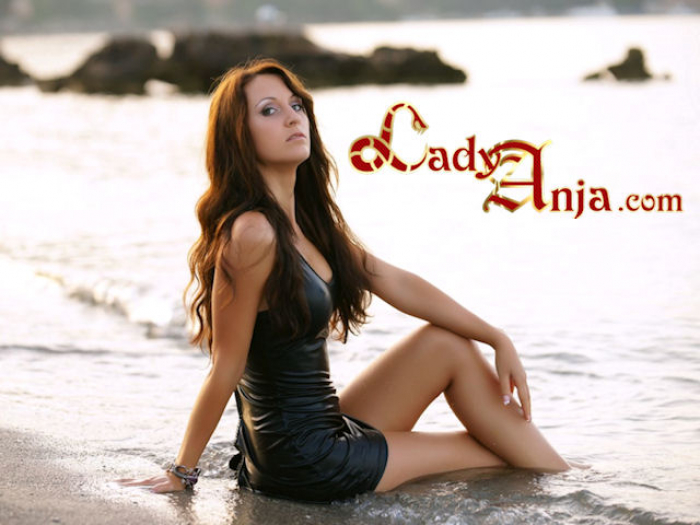 Wallpaper Wetlook-Kleid Strand