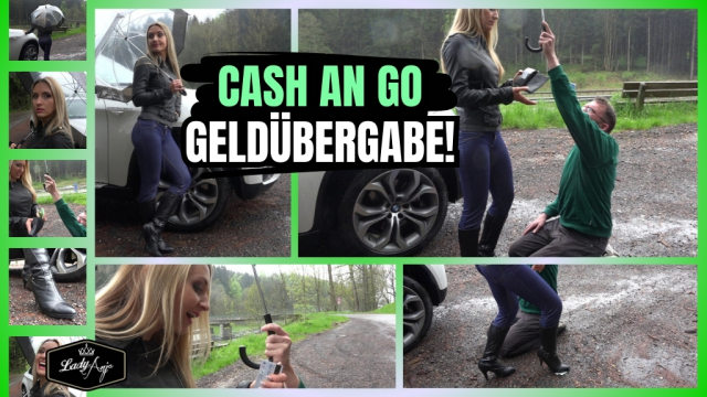 Cash and Go - Geldübergabe!