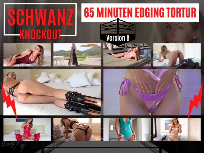 Schwanz-Knockout! 65 Minuten Edging Tortur - Version B