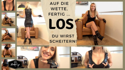 Auf die Wette, fertig… los! Du wirst scheitern!