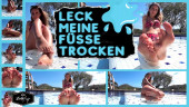 Leck meine Füße trocken, Fußsklave!
