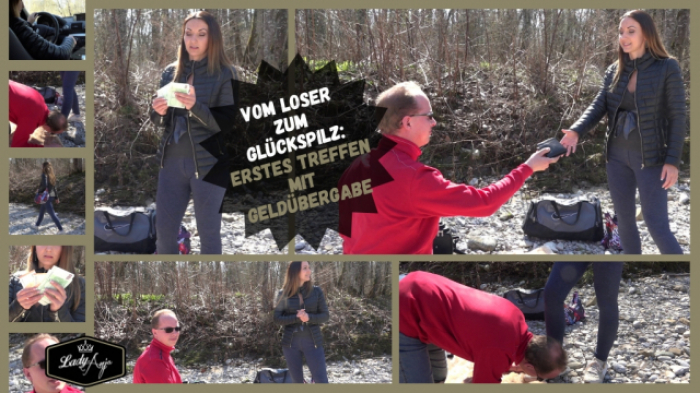 Vom Loser zum Glückspilz: Erstes Treffen mit Geldübergabe