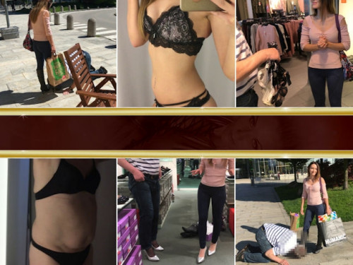Public Outing beim Shopping! Unglaublich, aber wahr!