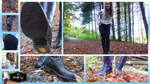 Geil auf Leder-Reitstiefel?