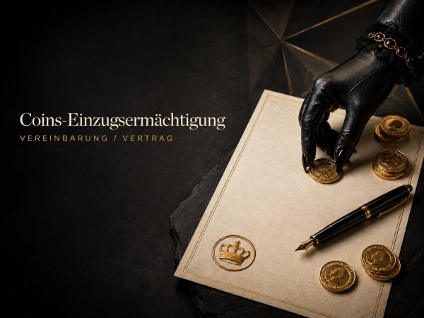 Coins-Einzugsermächtigungs-Vereinba...