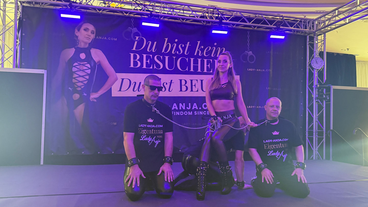 Lady Anja Venus 2025 Bühnenbanner